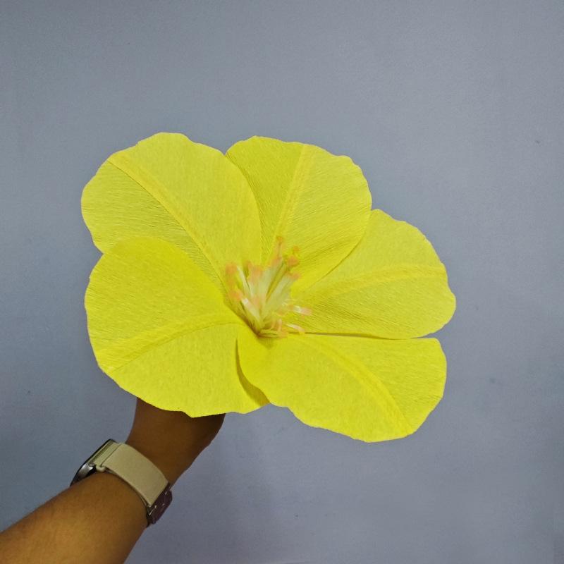 Krepppapier Hibiskus Rosenblütenköpfe für Ausstellungen