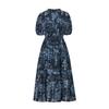 TVIEW Puff Banding String Flower Dress_V6B-Cop039