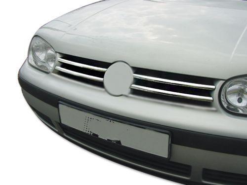 

Накладки на решітку (4 шт, нерж) для Volkswagen Golf 4