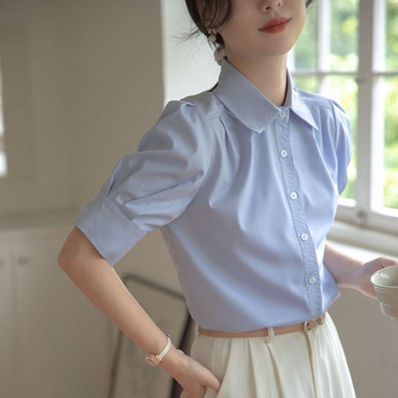 

Французский стиль Рукав три четверти Синие рубашки Учительница Госслужащая Карьера Гостевой образ Топ Образование Собеседование Одежда Белая рубашка Blue S