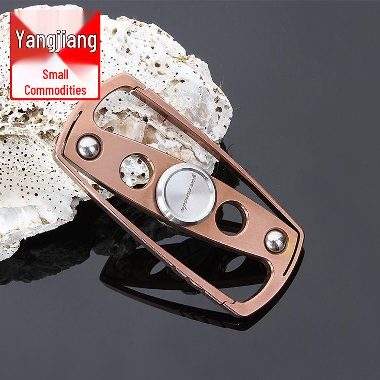 New Multi-functional Keychain Fidget Spinner for Men s Stress Relief 6.5 x 3 CM