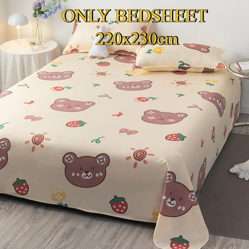 K pokožce šetrné broušené prostěradlo Zesílené Jednolůžko Dvojlůžko Vícespecifikační prostěradla pro všechna roční období