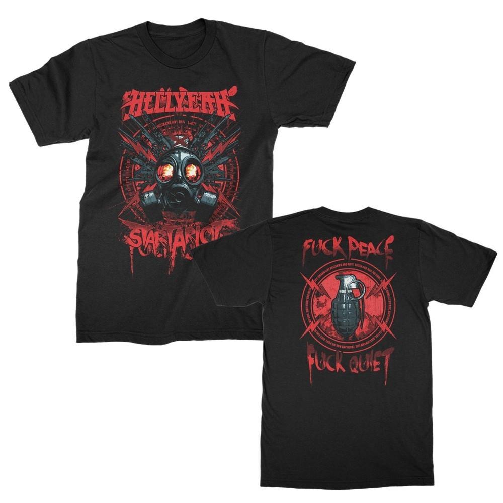 Retro HELLYEAH Band STARTARIOT Heavy Cotton T Shirt S-5XL Black TT90 Unisex T-Shirt S
