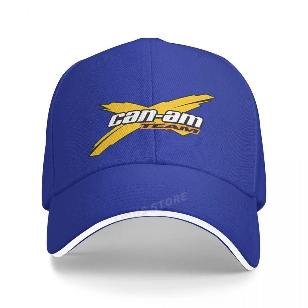 Can Am Logo Stripe Brp Team Baseball Cap Men Fashion Cool Can AM Hat Hip Hop Women Caps