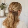 Daily Commute Hair Clip Magnetic Clip, Transparent Anti-Slip Tooth Design Half-tied Pin, Accessory for Medium Long Tortoise Shell