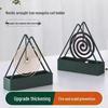 Triangle Fireproof Mosquito Coil Holder and Ash Catcher