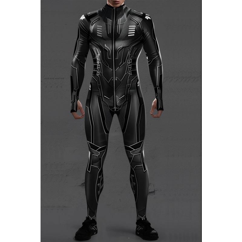 3D digitální tisk Kostýmy pro jevištní vystoupení Dospělí Halloweenské akce Karnevalová tématická párty Cosplay oblečení Hra na předstírání Kombinéza oblečení prodej