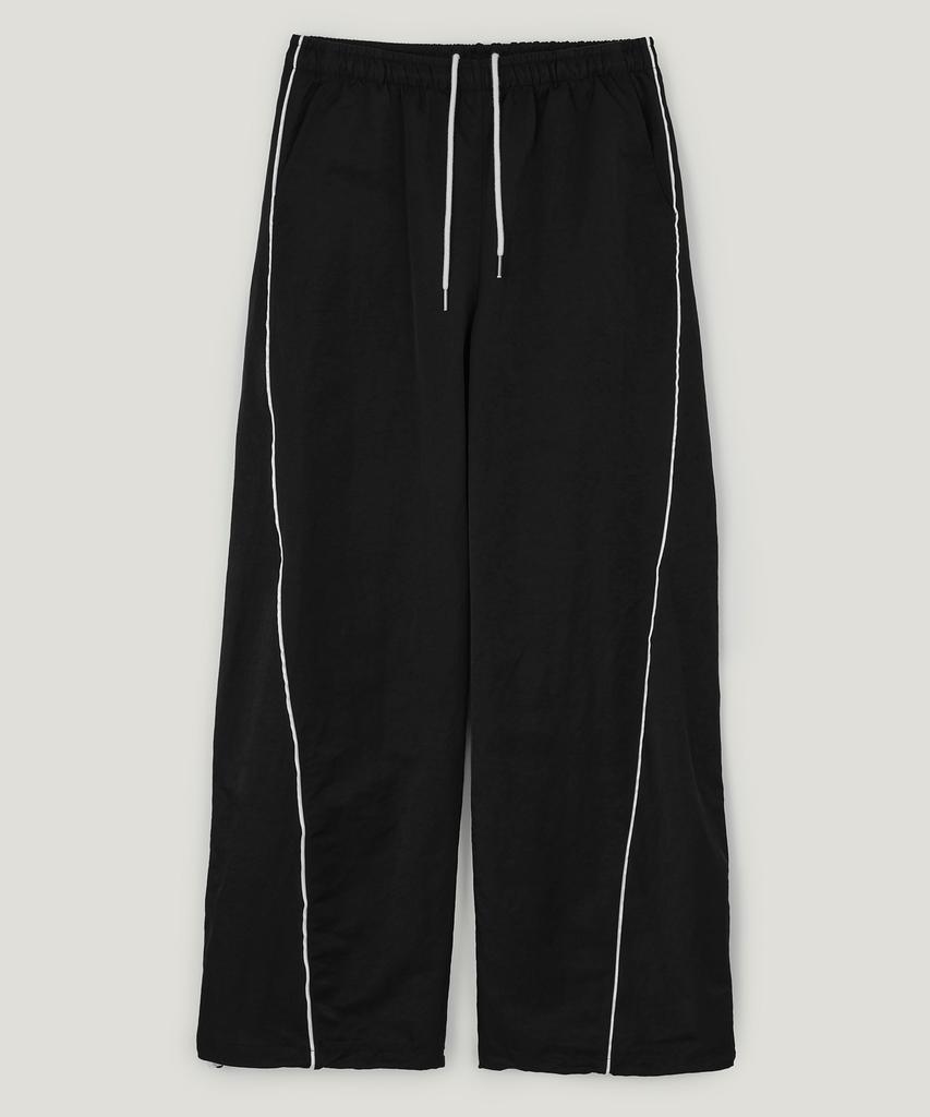 Geulouhaideu Cadit Line Elastic Waist Long Pants