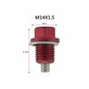 M14*1.5 Car Modification Auto Easy Installation Aluminum Alloy Oil Sump Screw