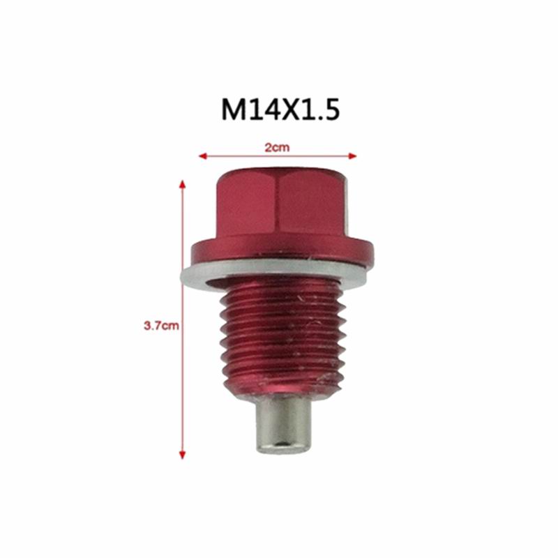 M14*1.5 Car Modification Auto Easy Installation Aluminum Alloy Oil Sump Screw