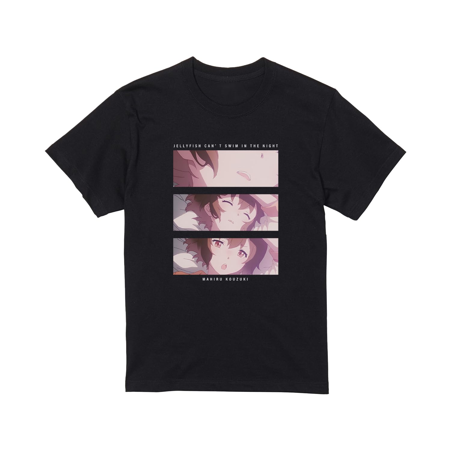 

Jellyfish Can t Swim at Night - Mahiru Kozuki Scene T-Shirt, Men s, XXL Size