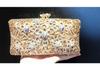Mermaid handmade diamond-encrusted evening bag foreign trade empty metal hard box full of diamonds hand bag for women Stone Clut