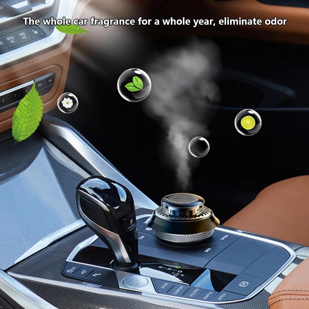 Solar Car Air Freshener Automatic Rotation Perfume Diffuser Essential Oil Diffuser Interior Air Freshener Diffuser Aromatherapy