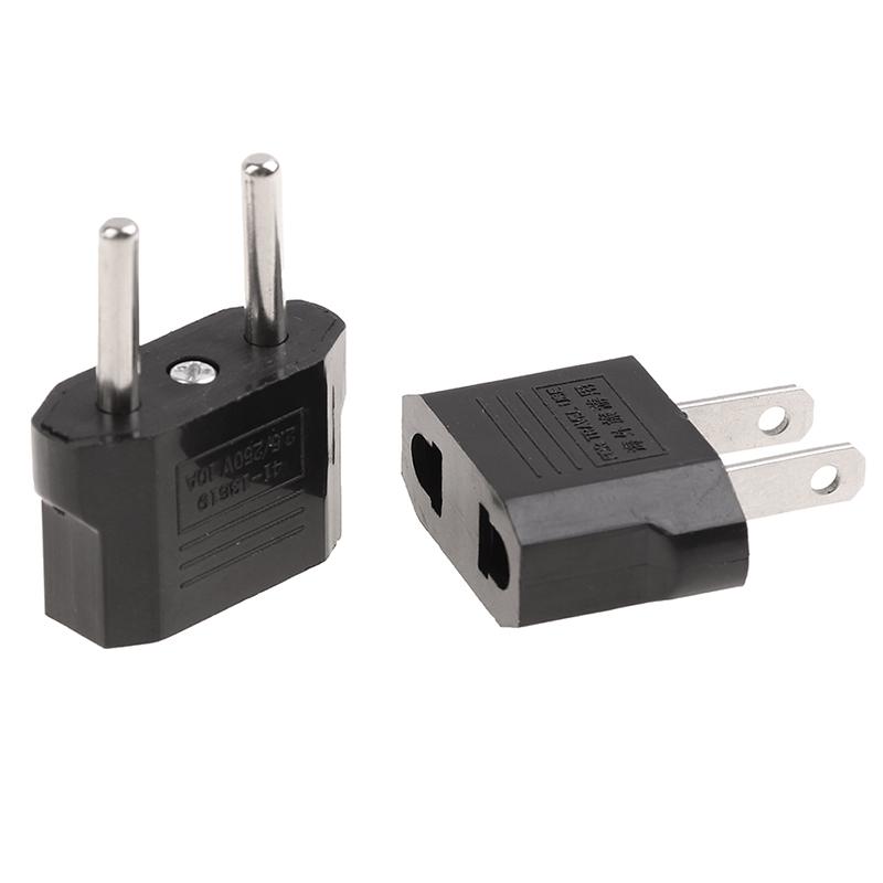 Eu Usa European Conversion Plug Adapter Socket Portable Adapter Converter Power
