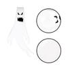 Halloween Decoration Hair Dryer Ghost LED Luminous Ghost Pendant Party Grimace Venue Layout Props