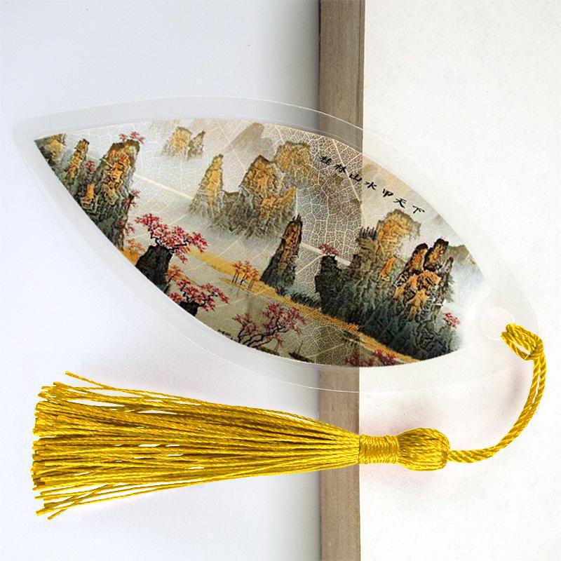 

Закладка «Китайский пейзаж»: Сувенирный подарок в виде водного города Гуйлинь и Цзяннань Guilin Landscape in Autumn