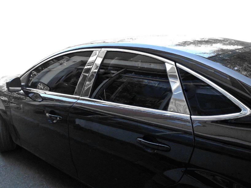 

Молдинг дверных стоек (нерж) для Ford Mondeo 2014-2022 гг