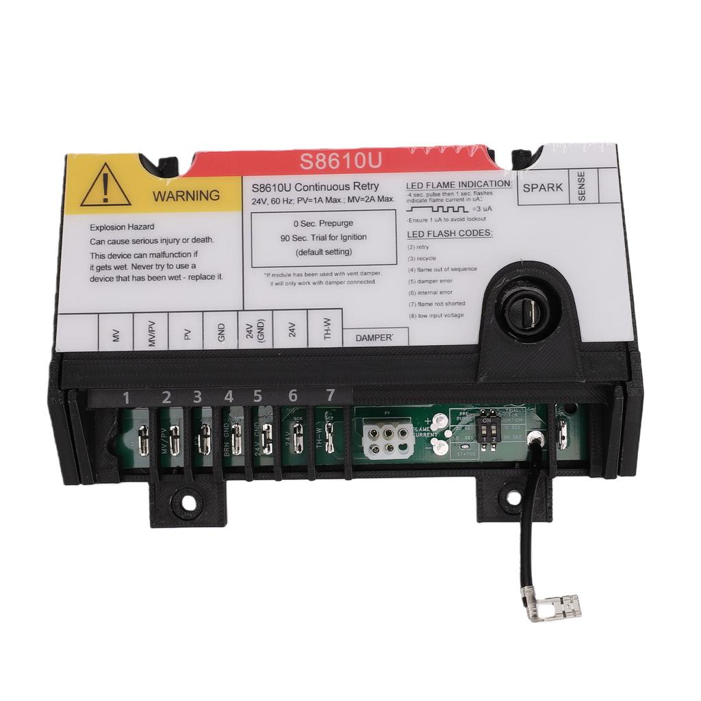 Furnace Control Board Module S8610U Intermittent Control Universal Ignition Module Replacement For Resideo Systems
