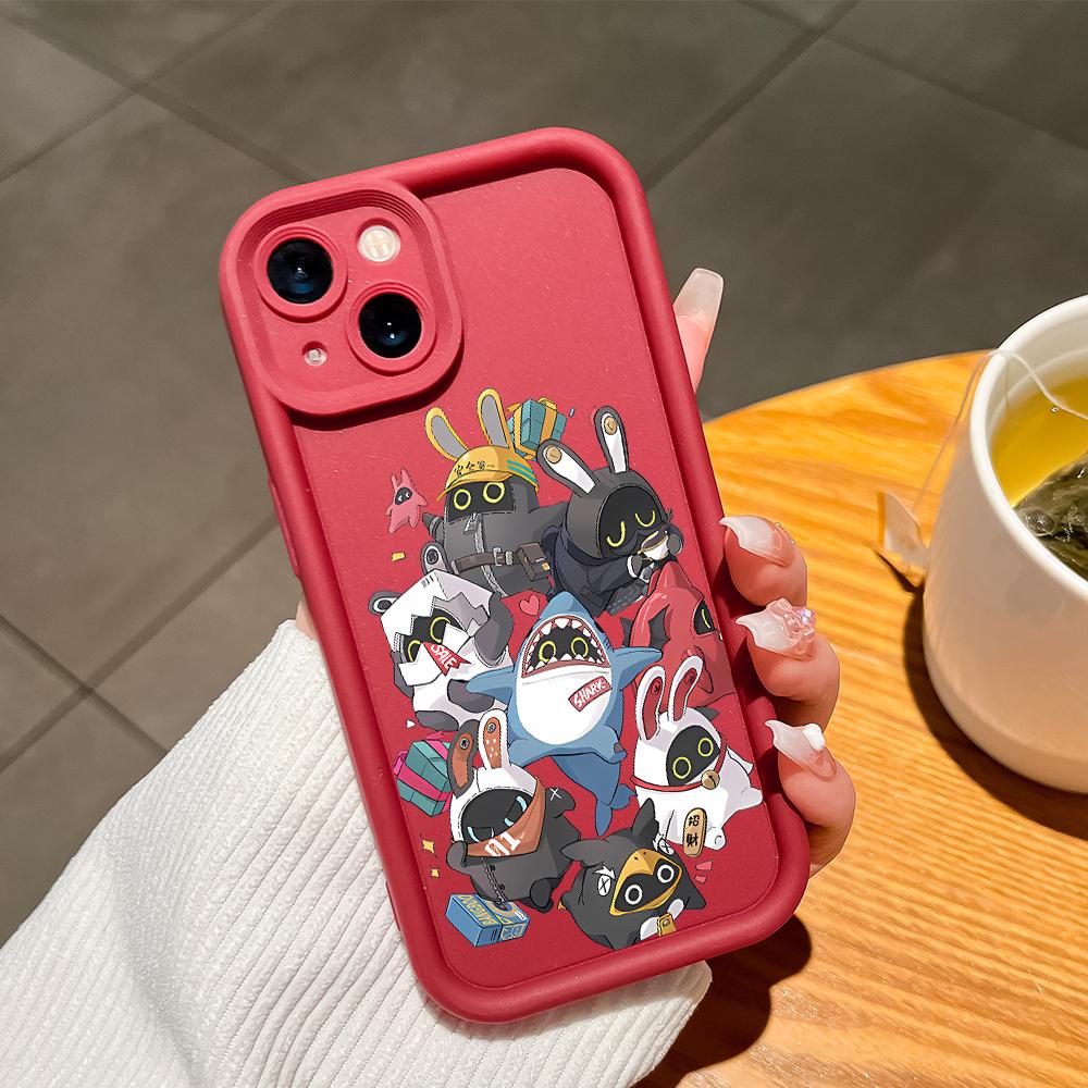 Soft Silicone Phone Casing Full Cover Camera Shockproof Protection Case for Samsung Xiaomi Redmi Poco