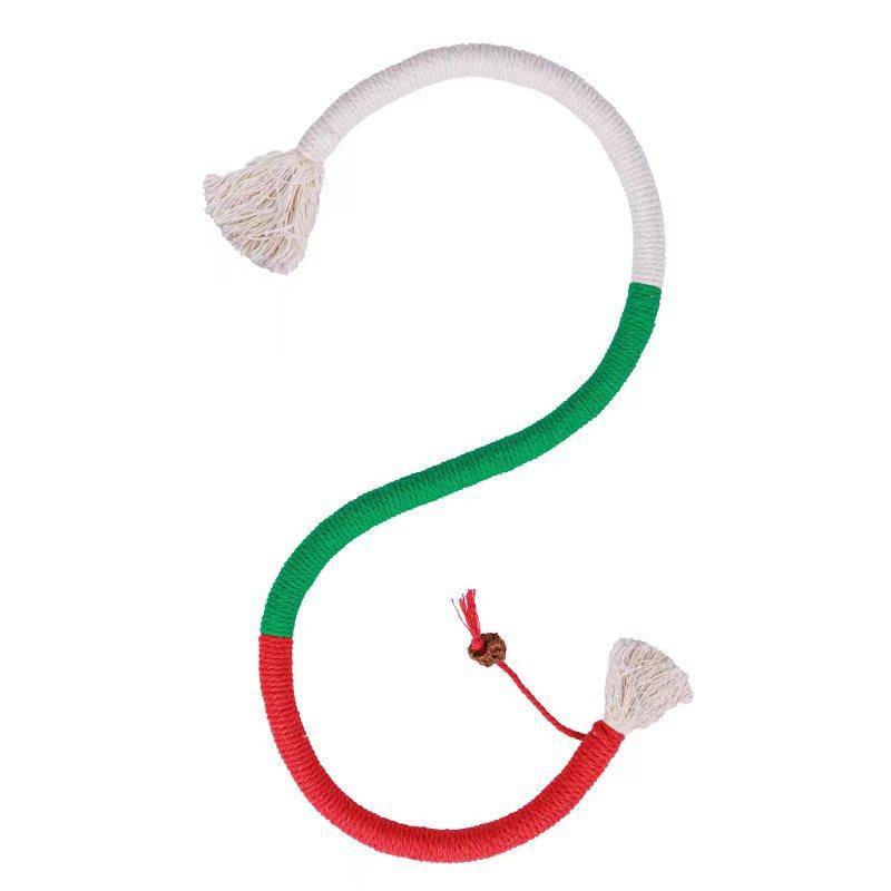 

Кошки грызут веревки, Игрушки для кошек для саморазвлечения и скуки, Грызут веревки, Палочки-дразнилки для кошек, Гаджеты-дразнилки для кошек 70cm ярко-красный