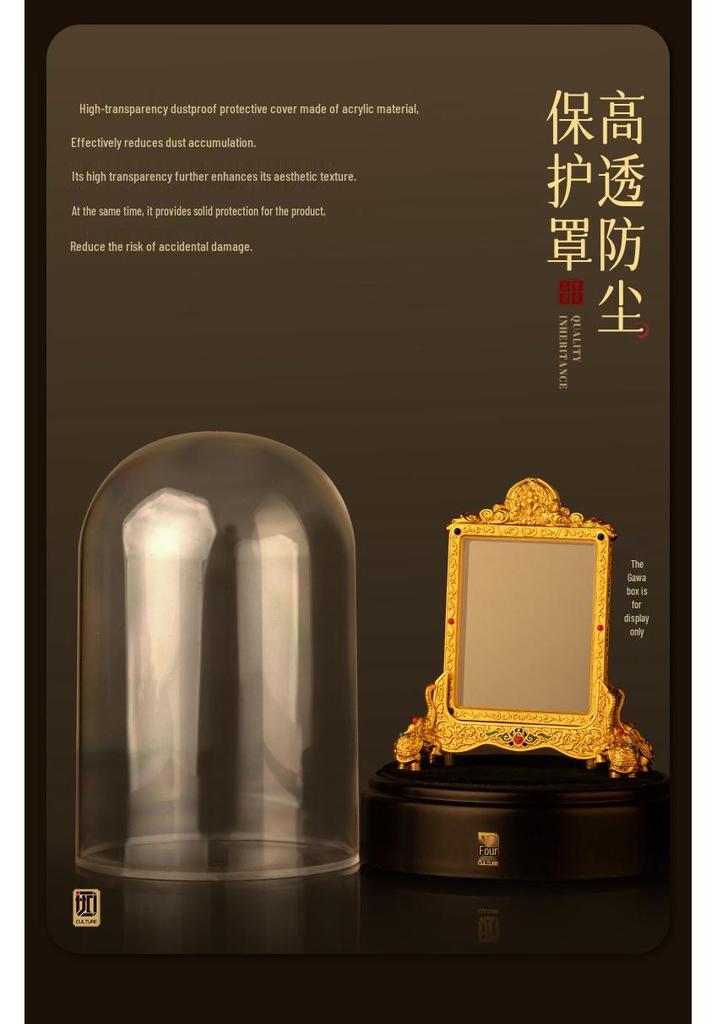 Original Gold Multi-colored Taiping Youxiang Sumeru Pedestal Thangka Display Stand