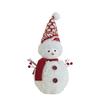 Portable Foam Snowman Ornaments Easy Storage Figure Structure Festival Christmas Home Party Decoration