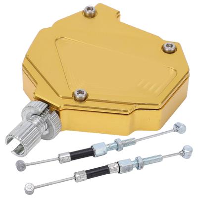 Goldene Universelle Motorrad Stunt Kupplungshebel Easy Pull Seilzugsystem Aluminiumlegierung Motorradzubehör