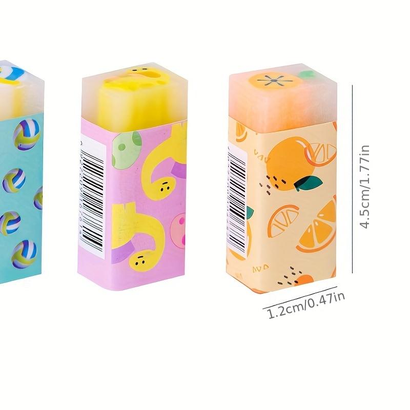 5/10pcs Cute Erasers For Students Bulk Fun Desk Pencil Students School Supplies Prize Gifts Party Favors