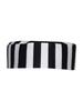 Girl Prisoner Costume 2Pcs Striped Puffy Dress Round Neck Cut Back Long Sleeve Ruffled Tutu Skirt Convict Cap