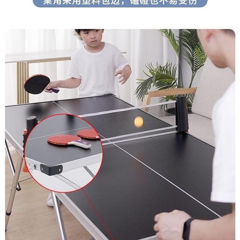 JianZhiDu Children's Foldable Indoor Ping Pong Table