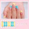 Nail Polish Sticker Self-Adhesive Nail Sticker Manicure Sticker Full Nail Wraps Waterproof Nail Strips with Nail File