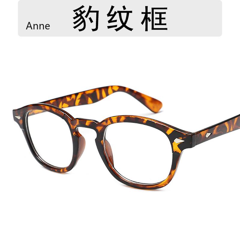 

Новые очки в стиле Джонни Деппа Мужские Ретро Винтажные Очки по рецепту Женские Оптические Очки Оправа Прозрачные линзы Черные