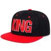 Unisex King Dreidimensionale Stickerei Hip-Hop Hüte Outdoor Verstellbare Lässige Baseballkappen Sonnenschutzhut