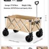 Explorer Foldable Outdoor Camping Cart