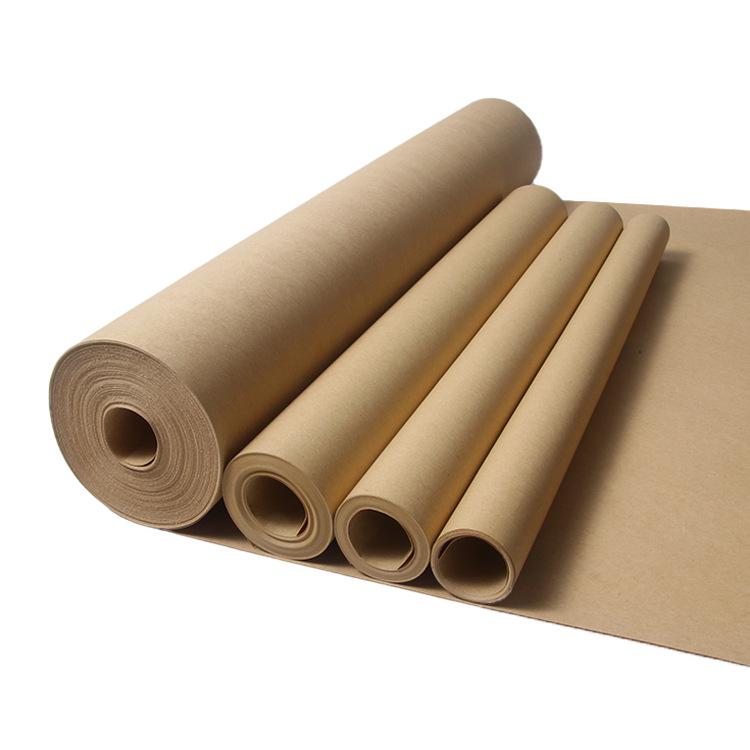 Wood Pulp Brown Kraft Paper for Children's Craft and Drawing - Gift and Sketch Roll