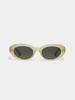 Neo Retro 5565 Ugly Sunglasses C3 Ivory