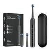 Intelligent Rotating Electric Toothbrush,Waterproof Rechargeable Rotary Smart Toothbrush Compatible with Oral B