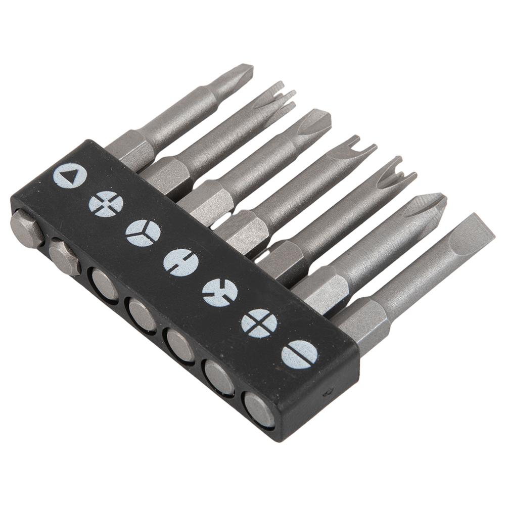 6/8/14pcs Special Shaped Screwdriver Bits with wrench PH2 SL5 Triangle Y U Three Four Point 50mm/1.96Inch for installation