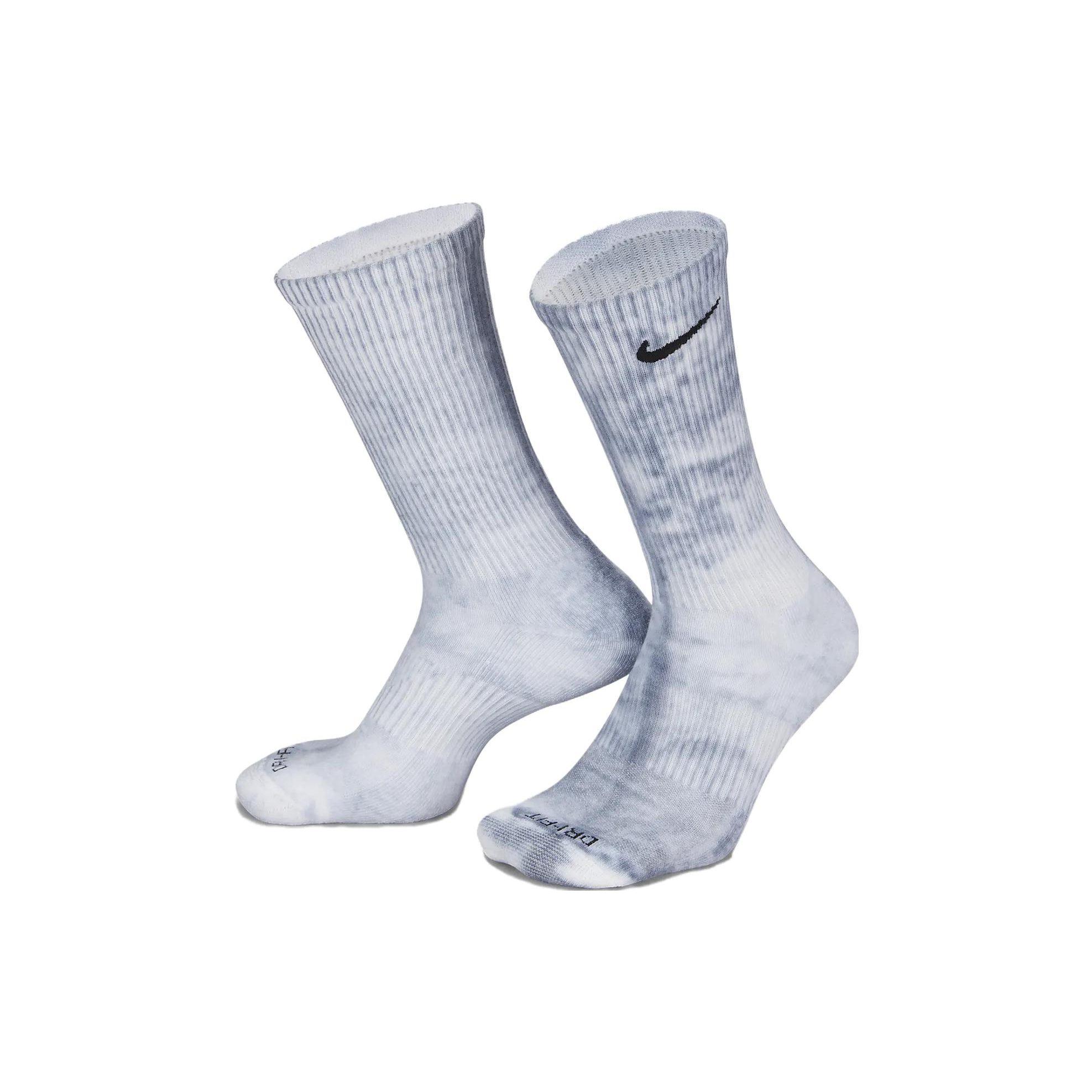Nike Everyday Plus Cushioned Tie-Dye Crew