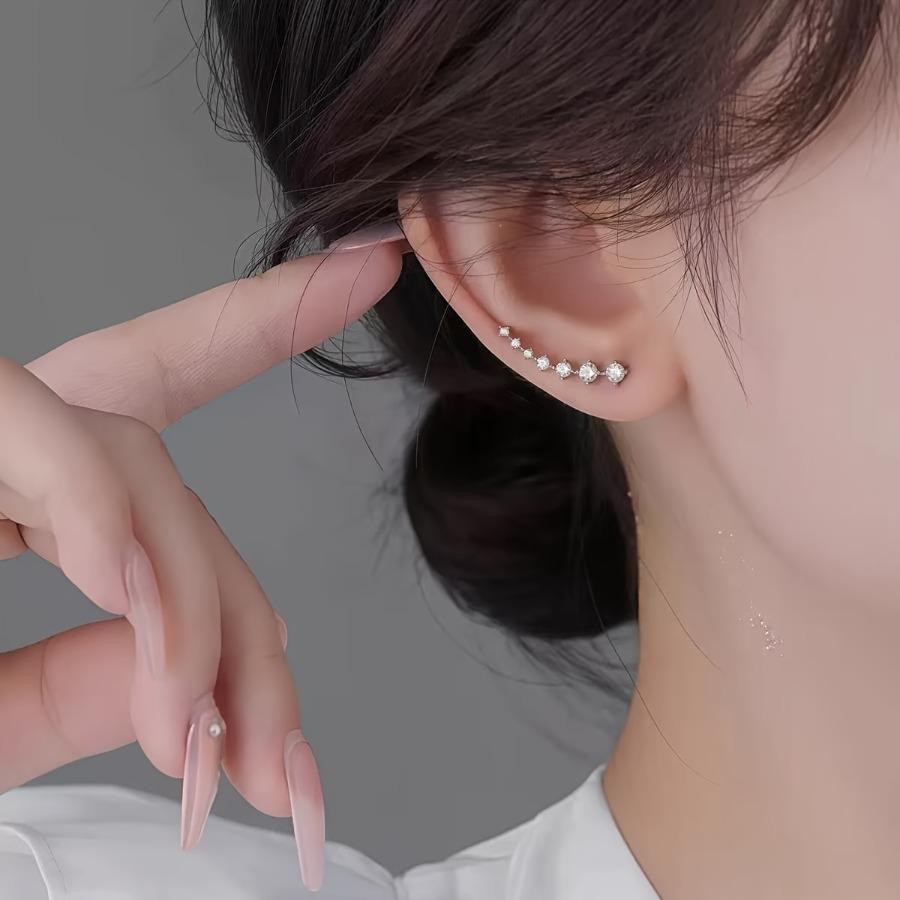 Niche-style Elegant High-end Earrings, New Hot-selling Item, Light Luxury, Internet-famous Style
