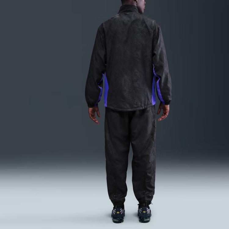 Nike X Kolaboracja FC Barcelona SS25 Moda Wszechstronne Przyjazne dla Skóry Miękkie Spodnie Casualowe Unisex Dół HM4228-010