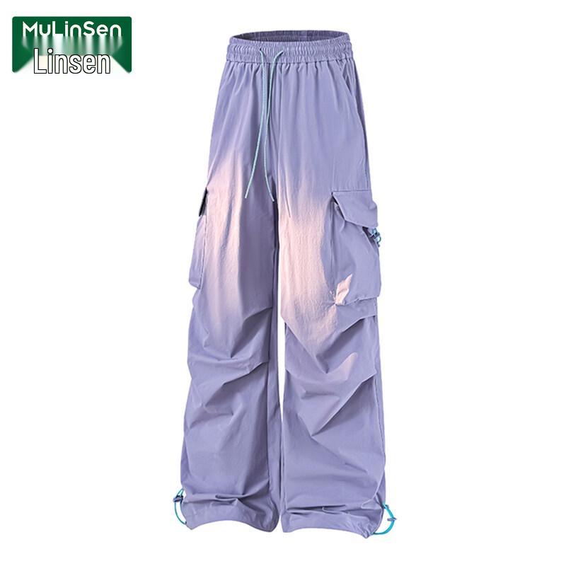 MULINSEN Women's 2026 Summer Loose Straight-Leg Cargo Pants