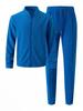 Men's Stand-up Collar Baseball Jacket & Long Pants Sports Set (2024)
