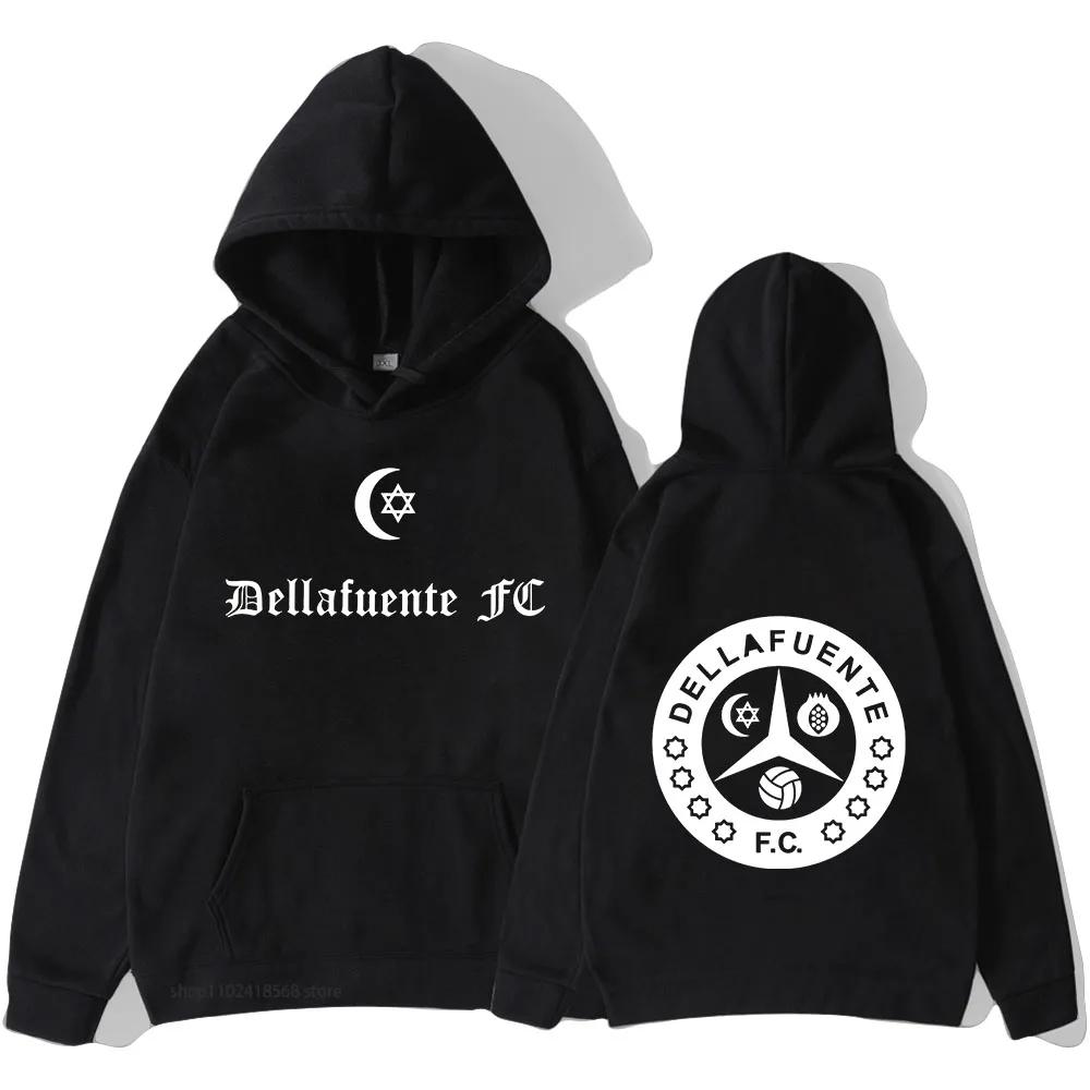 Men's delafuente hoodies, fashionable hoodies, sweatshirts, printed puldies, hoodies, women's winter hip-hop brand clothing
