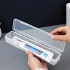 Portable Toothbrush Box Plastic Travel Toothbrush Case Transparent Toothbrush Holder Organizer Travel Practical Accessories