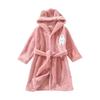 Cartoon Bambini Accappatoi Flanella Inverno Bambini Indumenti da notte Veste Infantile Pigiama Camicia da notte per le ragazze dei ragazzi Pigiami 1-6 anni Vestiti