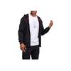 adidas Sleeve Side Letter Print Basketball Sport Hooded Jacket Men Jacket Black HH8945