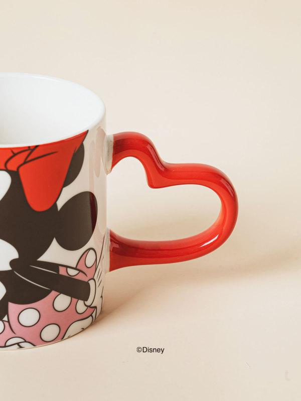 Disney Mickey & Minnie Ceramic Mug Set - 330 ml (Set of 2)