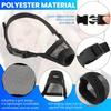 3pack Dog Muzzle Suits for Small Dogs, Drinkable Breathable Mouth Guard, Adjustable Strap Soft Dog Muzzle to Prevent Biting Chewing, Air Mesh Muzzles