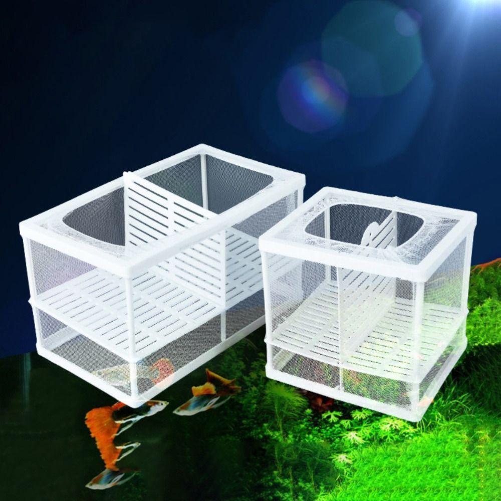 Aquarium Isolation Net Fish Breeding Breeder Box Fish Tank Incubator Breeding Box Incubator Box